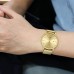 BUREI Men's Fashion Minimalist Wrist Watch Simple Ultra Thin Watches with Stainless Steel Mesh Band